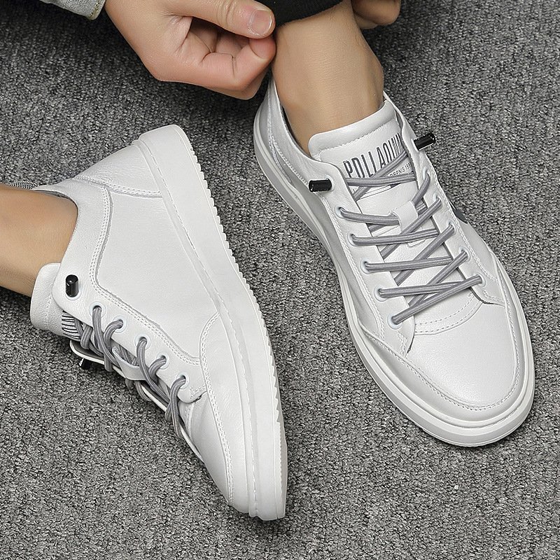 Little white shoes men 2021 summer new men's shoes fashion sneakers trendy shoes single shoes daily casual leather shoes Little white shoes men 2021 summer new men's shoes fashion sneakers trendy shoes single shoes daily casual leather shoes